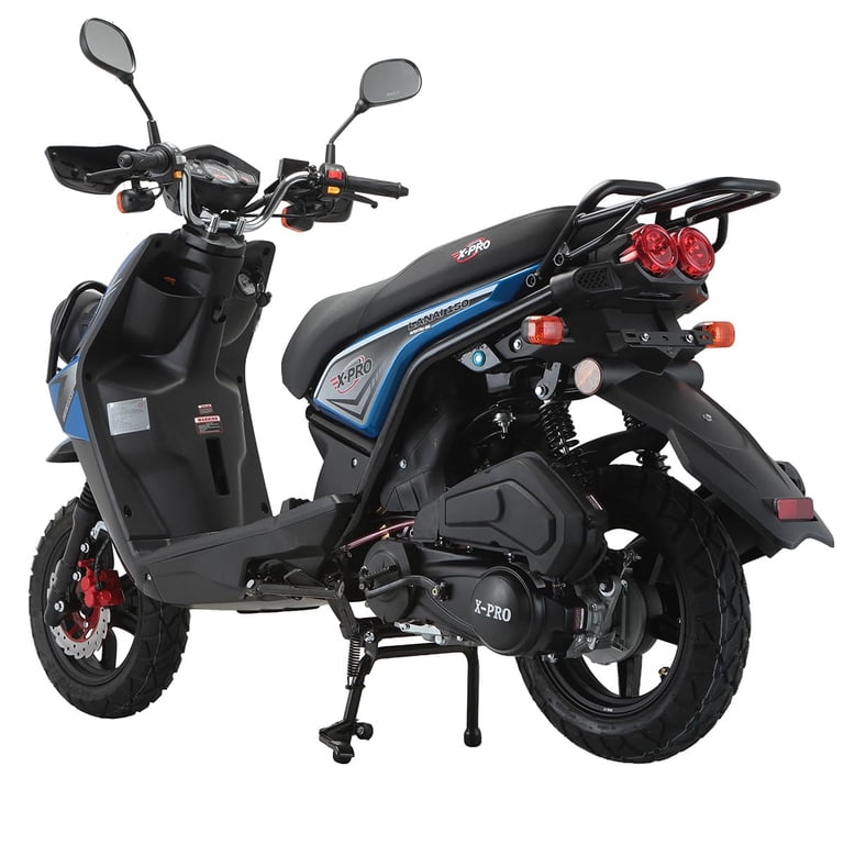 X-Pro 150cc Gas Moped Scooter, Street Legal, Electric/Kick Start