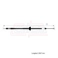 thumbnail image 3 of Cable Chicote Acelerador Compatible Con Kia Frontier 3.3L 1998 1999 2000 2001 2002 2003 2004 CAHSA Cable Chicote Acelerador, 3 of 7
