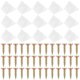 thumbnail image 1 of unbranded 50Ud Refuerzos Plásticos Para De Cajón Con Soporte Metálico Profesional, 1 of 7