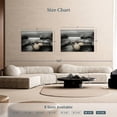 thumbnail image 4 of Elephant Stock Pop Rocky Beach Wall Art - Horizontal Canvas Wall Art - Living Room Wall Decor - Beach Canvas - Beige And Black Decor - 48" x 32", 4 of 8