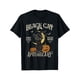 thumbnail image 1 of Halloween T-shirt Retro Scary Costume Black Cat Salem Apothecary T-Shirt,100%Cotton, 1 of 6