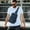 Dark Blue, variant on Usb Charging Chest Bag Men's New Trendy All-match One-shoulder Messenger Sports And Leisure Satchel