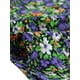 thumbnail image 5 of Vestido Allegra K con cinturón estampado floral vintage Azul naranja amarillo blanco L, 5 of 6