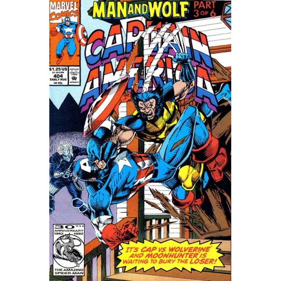 Captain America (1st Series) #404 VF ; Marvel Comic Book