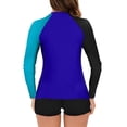 thumbnail image 3 of Women's Tankini Bathing Suits Tankini Swimsuits Two Piece Graphic Swim Tank Top with Boyshorts Ladies Swimwear, 3 of 4