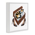 thumbnail image 3 of Stupell Industries Eclectic Kitty Sleeping in Shoebox White Framed Giclee Art, 17 x 17, by Amanda Greenwood, 3 of 8