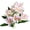 B, variant on Artificial Tiger Lily Real Touch Lily Easter Lily Fake Flowers for Wedding Home Party Easter Decoration Plastic Lily Faux Flowers,easter lily artificial flowers