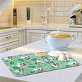 thumbnail image 7 of Dish Drying Mat for Kitchen Counter, Christmas French Bulldog Microfiber Kitchen Dish Mat Super Absorbent Dish Drainer Mat Heat-resistant Kitchen Counter Mat, 16x18 Inch, 7 of 7