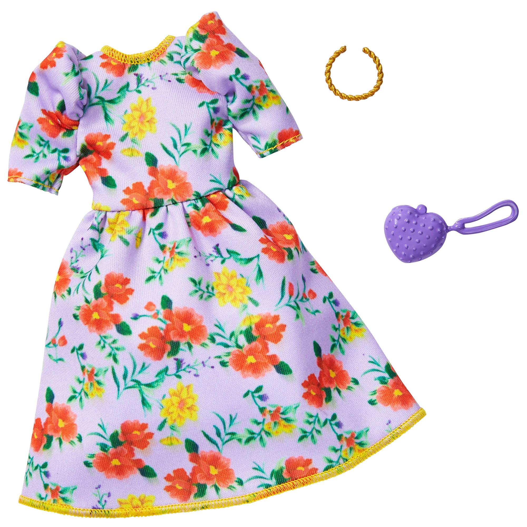 barbie orange dress