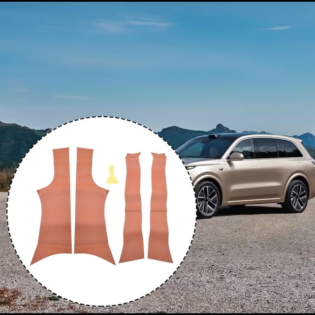 Yimiti For Lixiang For L7 L8 L9 2022-2024 Car Threshold Strip Sticker Protective Sticker,L8 Orange