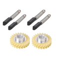 thumbnail image 1 of Mixer Machine Drive Gear For Kitchenaid Stand & 2 Pairs Motor Brushes, 1 of 5