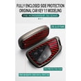 thumbnail image 3 of Key Fob Cover Compatible with Chevrolet Silverado Traverse Equinox Buick Envision 2022-2025 Keychain Case Holder Protector,B Red, 3 of 8