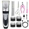 thumbnail image 2 of X Rasoir pour Chien Tondeuse à Cheveux Électrique Faible Bruit rechargeable Sans Fil Tondeuse à Cheveux Électrique Silencieuse Ensemble Outil Chien Chat Animal de Compagnie, 2 of 5