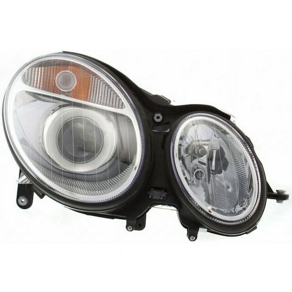 Right Headlight Assembly - Compatible with 2003 - 2006 Mercedes-Benz E320 2004 2005
