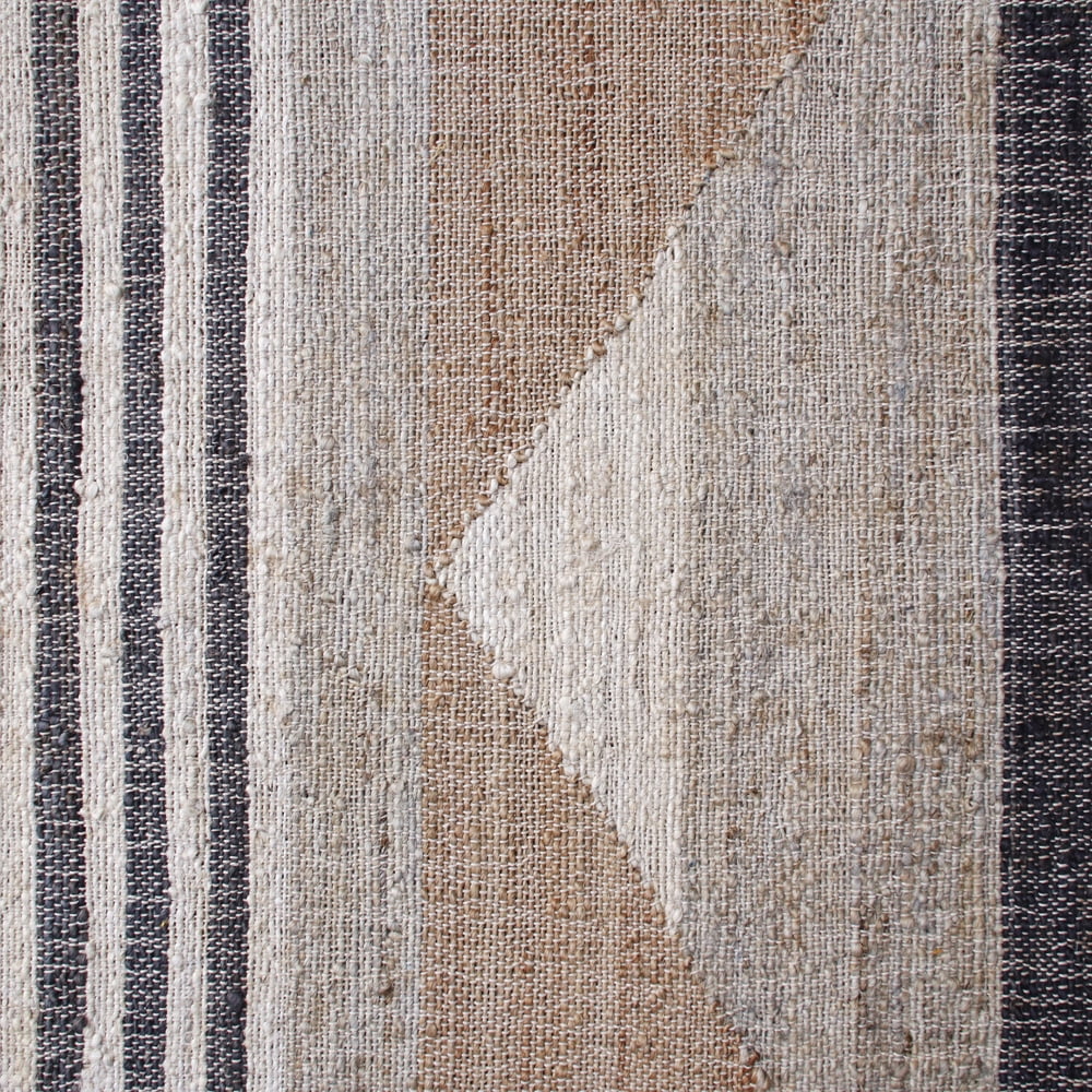 Ox Bay Finley Modern, Bohemian Geometric Hand-Made Area Rug, 4' x 6'