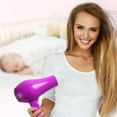 thumbnail image 2 of 1pc Hair Dryer Beauos , Hair Care A, High Power Household Hair Salon Hair Dryer Small Appliances Hair Care Quick Drying Student Dormitory Hair Blow Dryer Polyester Hairdressing Net A, 2 of 6