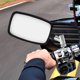 thumbnail image 4 of unbranded 1Par Espejo Para Manubrio De Motocicleta Vista Amplia Montaje Sencillo Plateado, 4 of 8