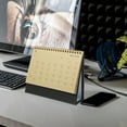 thumbnail image 2 of Spiral Binding Calendar Decorative Standing Desk Calendar Office Desktop Calendar, 2 of 8