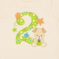 thumbnail image 4 of Inktastic Second Birthday with Cute Puppy and Stars Boys or Girls Baby T-Shirt, 4 of 5
