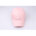 thumbnail image 2 of Gorra de béisbol lisa de algodón con letra N bordada, 2 of 4