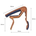 thumbnail image 2 of marca universal cromada, compatible con acústicos, clásicos,, 2 of 4