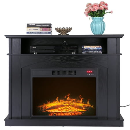 Jaxpety 41 Wood Console Electric Fireplace Heater Tv Stand Jaxpety 41 Wood Console Electric Fireplace Heater Tv Stand