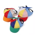 thumbnail image 3 of stanreset Pet Propeller Hat Colorful Cute Sunproof Breathable Adjustable Summer Outdoor Decorative Baseball Cap Supplies Red S, 3 of 9
