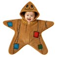 thumbnail image 3 of Shadoumai Baby Starfish Halloween Onesie Winter Jumpsuit Newborn Starfish Swaddle Bag Thick Fleece Wearable Starfish Baby Onesie, 3 of 7