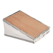 NFTIGB Premium Bee Smoker Bellow Replacement, PVC Leather & Plywood Box Beekeeping Equipment, Manual Essential Tool with Metal Clip for Professional Beehive Maintenance