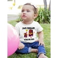thumbnail image 2 of Smartprints Infants Graphic Tee - Chillin' With My Pops - Regular Fit 100% Cotton, 2 of 4