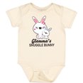 thumbnail image 3 of Inktastic Glammas Snuggle Bunny Easter Boys Baby Bodysuit, 3 of 5