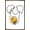 Bronze Framed Version, variant on Gudetama - Leave Me Alone Wall Poster, 14.725" x 22.375"