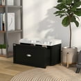 thumbnail image 6 of PawHut Dog Feeding Station w/ Storage Drawer, 2 Elevated Dog Bowls, Multi, 6 of 9