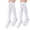 White+White, variant on 3-12T Cotton Bowknot Ribbon Knee-High Sock for Kids Girls Princess Stockings (2 Pack)