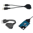 thumbnail image 3 of Accesorios para computadoras Adaptador de controlador de disco duro USB 3.0 a SATA de 22 pines y 2,5 pulgadas con cable de alimentación USB Hugtrwg Para estrenar, 3 of 6