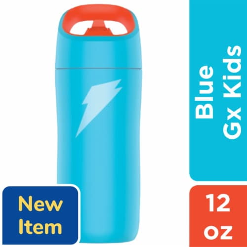 Gatorade Gx Kids Blue Stainless Steel Water Bottle 12 fl oz - Pack of 2