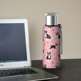 thumbnail image 5 of 20 Oz Boston Terrier Dogs and Flowers Coffee Tumbler Double Wall Insulated Stainless Steel Water Bottle | Metal Reusable Thermoses Flask with Cup Cap | Leak & Sweat Proof with Anti-Dust Lid, 5 of 7