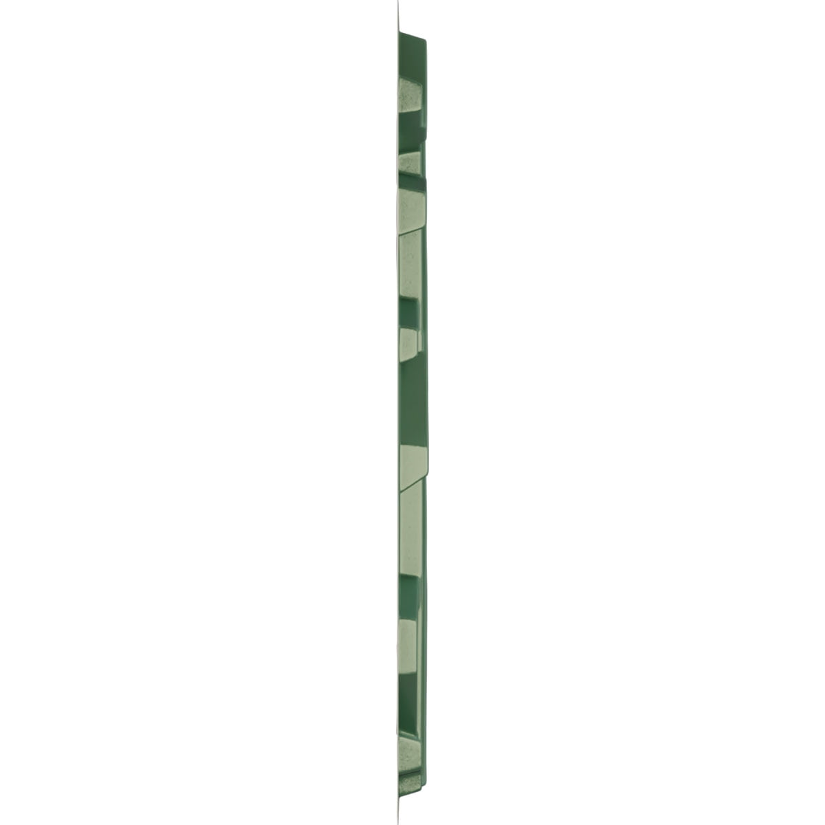 19 5/8"W x 19 5/8"H Evergreen EnduraWall Decorative 3D Wall Panel, Universal Pearl Metallic Sea Mist (Covers 2.67 Sq. Ft.)