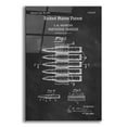 thumbnail image 1 of Epic Art 'Carrier Blueprint Patent Chalkboard,' Acrylic Glass Wall Art, 16"x24", 1 of 3