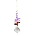 thumbnail image 5 of Prism Sun Catcher Faux Crystal Hanging Ornament Healing Rainbow Maker Sun Catcher Window Decor for Home Garden Wall, 5 of 8
