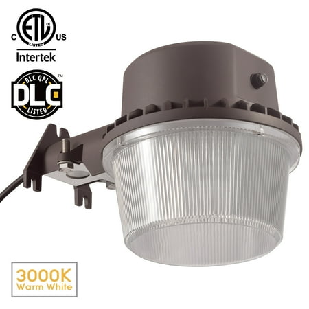 35W LED Outdoor Barn Light, Security Light Dusk-to-dawn, Security Lights with Photocell, Outdoor Flood Light for Patio, Decks, 3000K Warm White, (Best Led Flood Lights Outdoor)