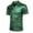 A-Green212, variant on Summer Mens Metallic Polo Shirts Short Sleeve Casual Glossy Notch Lapel Disco Party Clubwear Loose Fit Glitter Tee Shirt Versatile Tops
