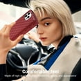 thumbnail image 5 of Phone Case for iPhone 16 Plus Wallet Cover with Crossbody Strap and Wrist Strap, Card Slots Stand PU Leather Flip Magnetic Buckle Zipper Pocket for iPhone 16 Plus Case Women Girls, Red, 5 of 6