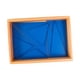 thumbnail image 3 of Rompecabezas de madera, juego de mesa, regalo de aprendizaje, rompecabezas de geometría educativo para el desarrollo. Azul 26x17x3cm, 3 of 9