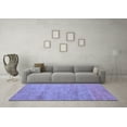thumbnail image 3 of Ahgly Company Indoor Rectangle Abstract Blue Modern Area Rugs, 7' x 9', 3 of 4