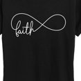 thumbnail image 3 of Instant Message - Eternal Faith - Women's Short Sleeve Graphic T-Shirt, 3 of 6