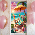 thumbnail image 6 of Decorative Design Hello Summer Beach Party Vacation Banner for Outdoor Events Seaside Gatherings Tropical Themes, 6 of 7