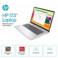 thumbnail image 3 of HP 17 Everyday Value Laptop 17.3in IPS FHD Display (AMD Ryzen 5 7520U, 8GB LPDDR5, 2TB PCIe SSD, AMD Radeon, WiFi 6, Webcam, Bluetooth 5.3, Win 11 Pro) w/USB-C Dock, 3 of 7