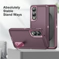 thumbnail image 3 of TYJKeJi Case with Kickstand Drop Resistant Shockproof Stander Case For Samsung Galaxy S25 Edge, 3 of 9