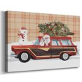 thumbnail image 3 of Santa on Wheels I- Gallery Wrapped Canvas, 3 of 9